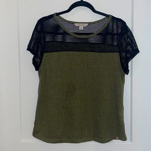 Mesh Short Sleeve Top